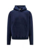 Saint Laurent Dark Blue Cotton Sweatshirt