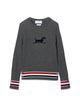 Thom Browne Baby Cable Crewneck Pullover