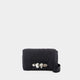 Alexander Mcqueen Black Nylon The Puffy Knuckle Belt Bag