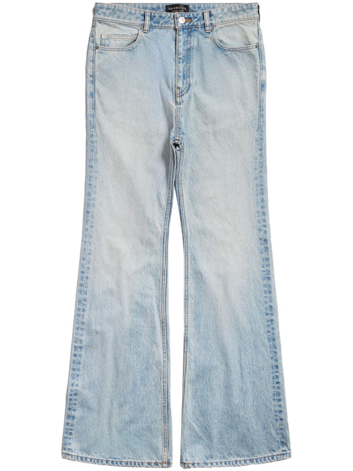 Balenciaga Flared Denim Jeans