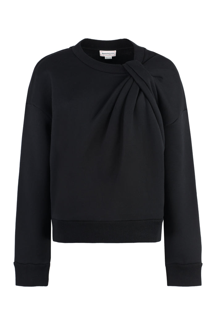 Alexander Mcqueen Cotton Crew-Neck Sweatshirt
