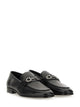Ferragamo Black Calf Lace-Ups