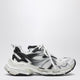 Balenciaga Runner 2 Gradient Sneakers In White/Black