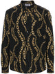 Versace Jeans Couture Black Cotton Shirts