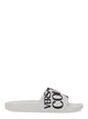 Versace Jeans Couture Slide Sandal With Logo