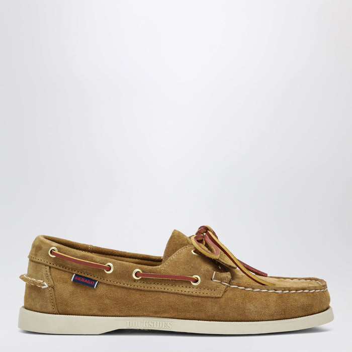Sebago Portland Artisan Loafers In Beige Cork