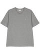 Saint Laurent Grey Piquet T-Shirt