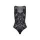 Wolford Black Rose Shadow Sleeveless Body.