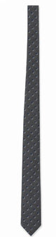 Ferragamo Grey Silk Tie