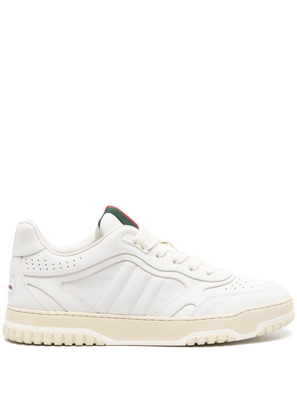 Gucci Calf Leather Quilted Sneakers