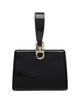 Ferragamo Gancini Logo Clutch