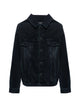 Balenciaga Off-Shoulder Denim Jacket