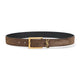 Saint Laurent Dark Brown Suede Belt