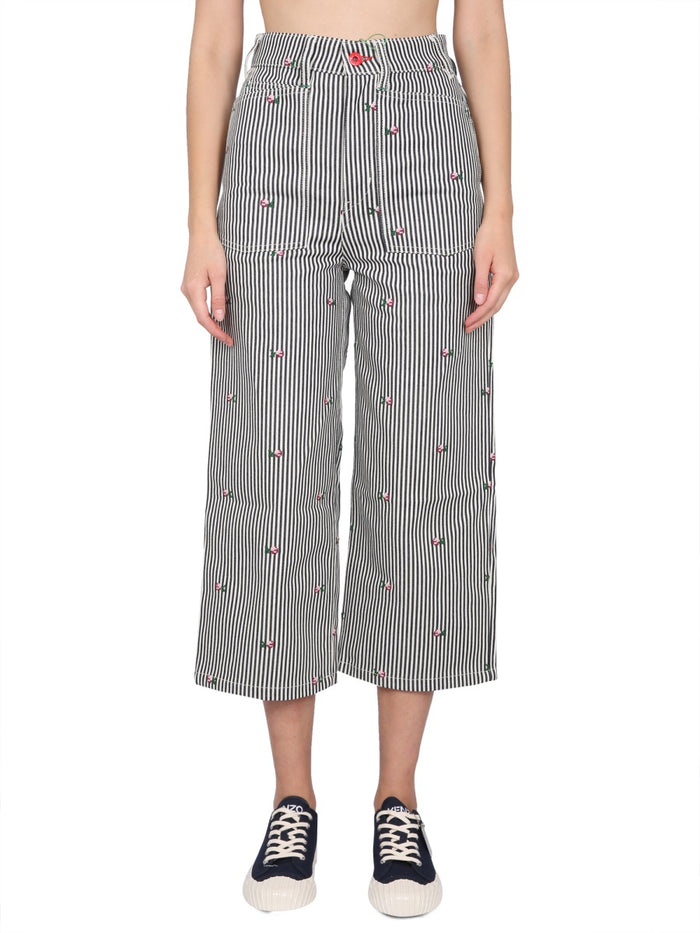 Kenzo Cropped Fit Jeans