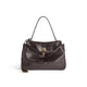 Balenciaga Dark Brown Leather Rodeo Handbag