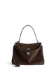Balenciaga Dark Brown Turn Lock Bag