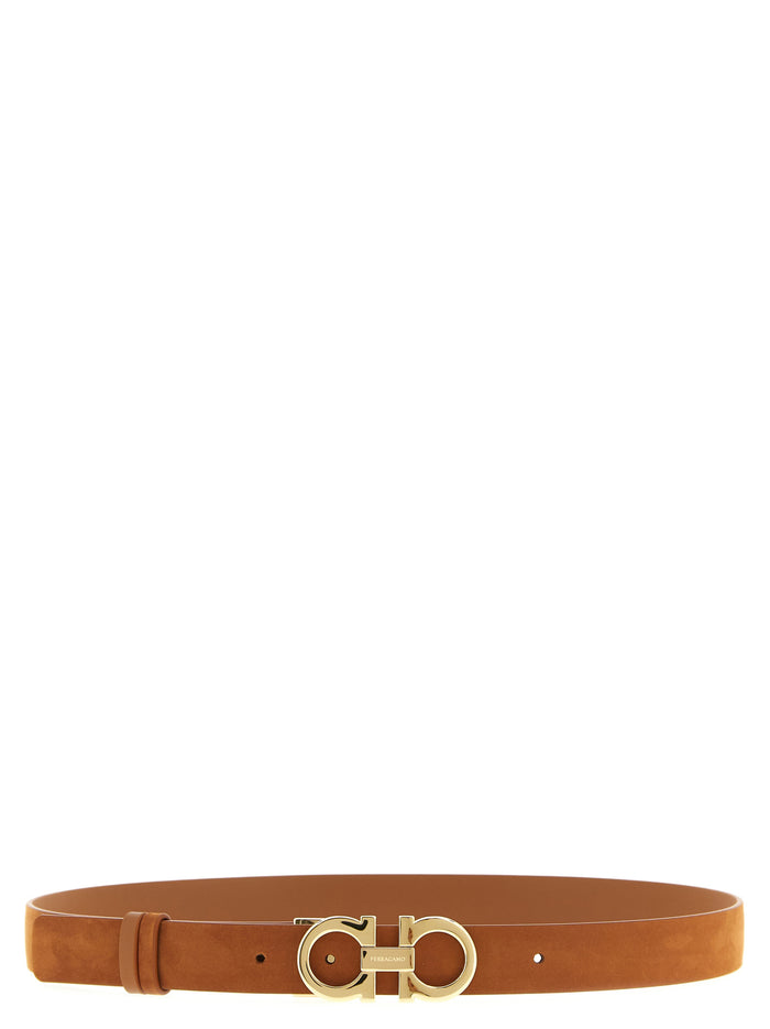 Ferragamo 'Gancini' Reversible Belt