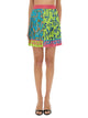 Versace Jeans Couture Outline Baroque Mini Pleated Skirt