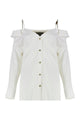 Versace Jeans Couture Off-Shoulders Shirt