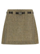 Ferragamo 'Gancini' Belt Skirt