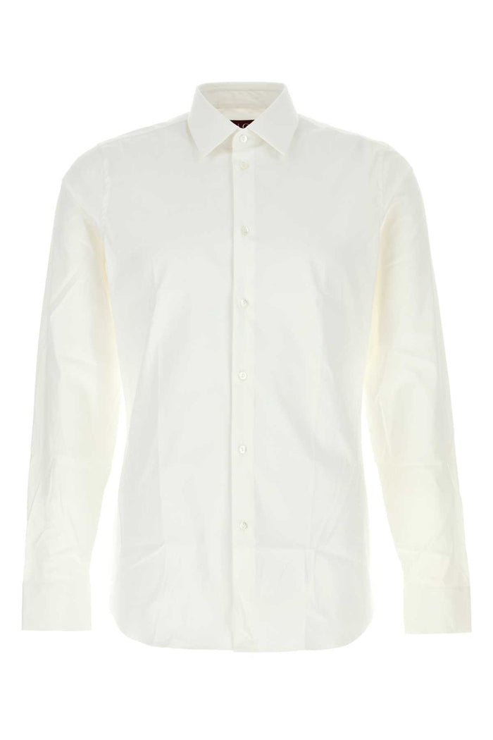 Gucci White Stretch Poplin Shirt