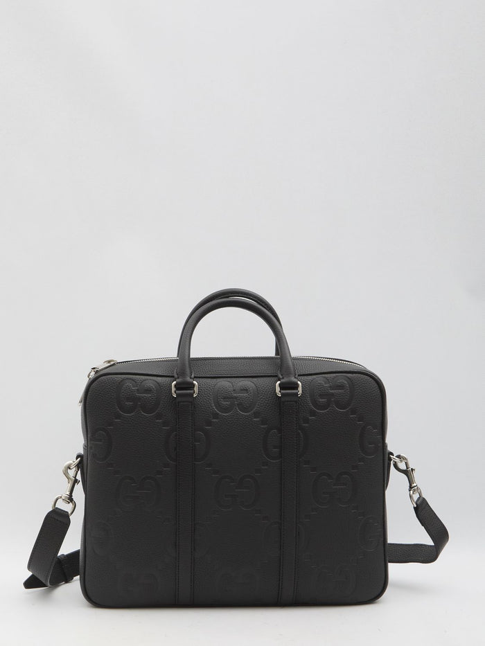 Gucci Black Leather Briefcase
