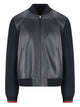 Gucci Leather Panelled Jacket