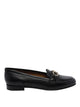 Ferragamo Gancini Leather Loafers
