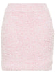 Balenciaga Tweed Mini Skirt