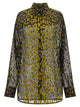 Ferragamo Georgette Devoré Shirt