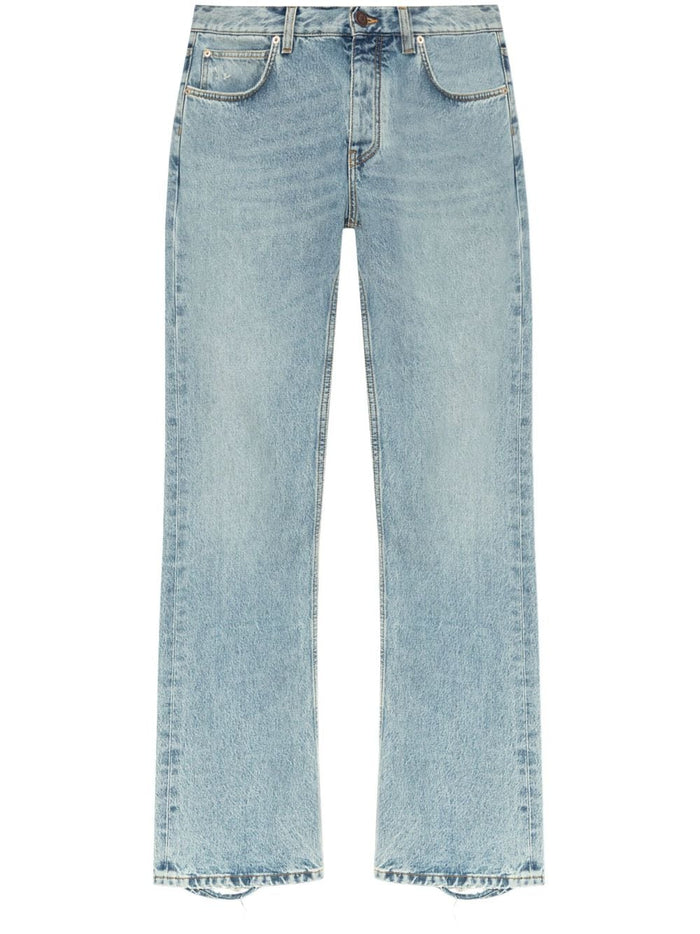 Balenciaga Low-Waist Denim Jeans