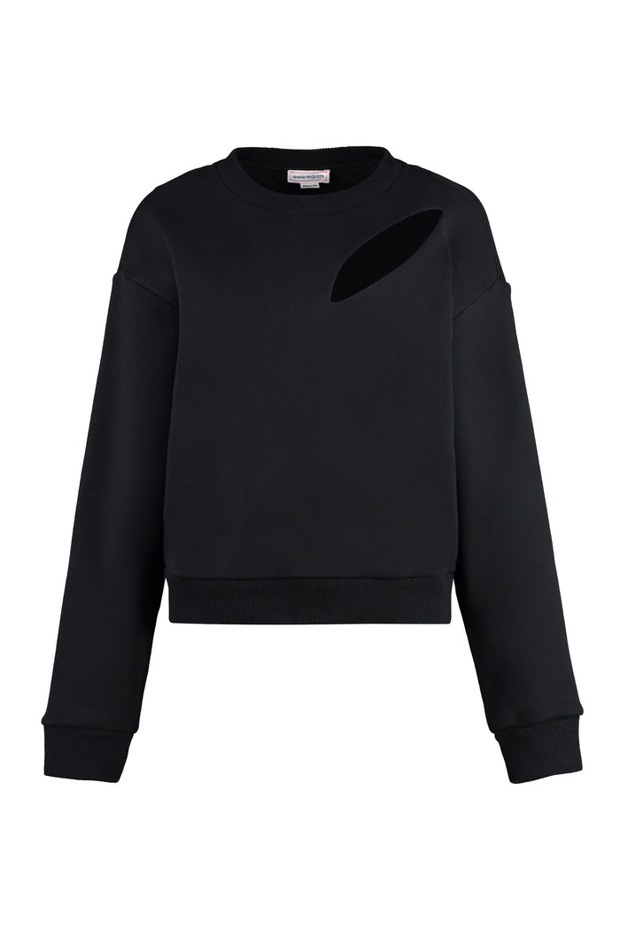 Alexander Mcqueen Cotton Crew-Neck Sweatshirt