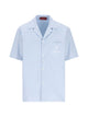 Gucci Thin Striped Bowling Shirt