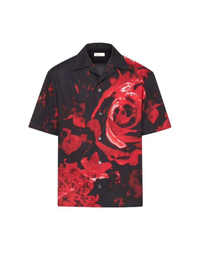 Alexander Mcqueen Wax Floral Print