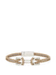 Ferragamo Beige Brass Bracelets