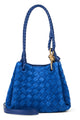 Bottega Veneta Small Parachute Shoulder Bag In Suede Leather