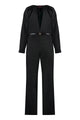 Gucci Black Stretch Wool Jumpsuit