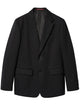 Gucci Black Cotton Blend Blazer