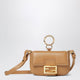 Fendi Nano Baguette Charm Cappuccino