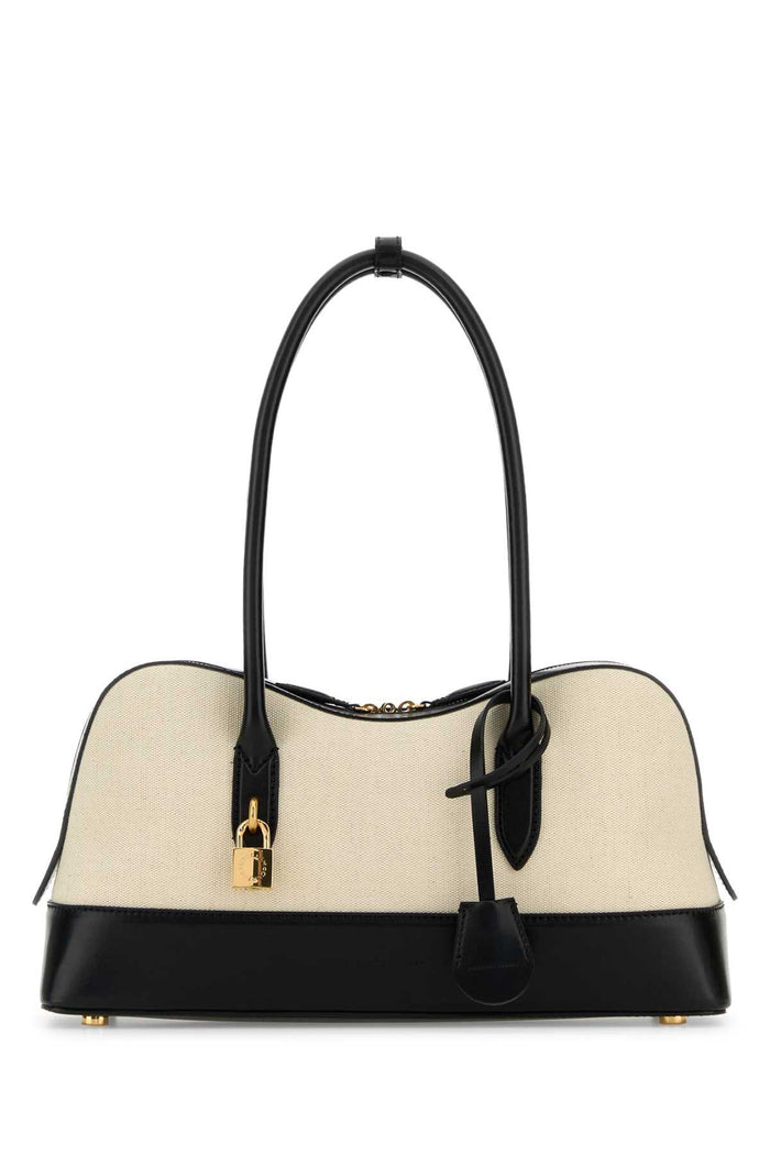 Stella Mccartney Sand Canvas Ryder Shoulder Bag