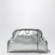 Stella Mccartney Silver Metallic Padded Falabella Clutch
