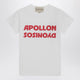 Valentino White T-Shirt With Apollon/Dionysus Print