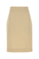 Valentino Garavani Ivory Tweed Skirt