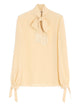 Valentino Crepe De Chine Blouse