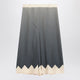 Valentino  Blue/Ivory Silk Skirt