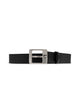 Fendi Ff Monogram Buckle Leather Belt