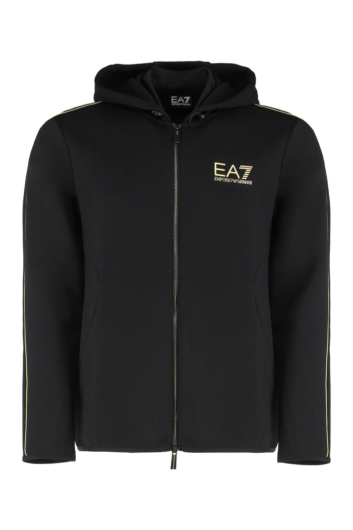 Ea7 Full Zip Hoodie
