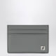 Fendi Light Grey Ff Squared Card Holder