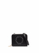 Stella Mccartney Black Polyurethane Card Holder