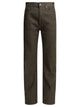 7 For All Mankind Brown Cotton Elastane Jeans